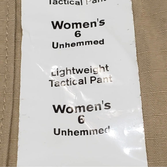 New Propper Women's Lightweight Tactical Pant Khaki Tan Women Size 6 Unhemmed. - Picture 2 of 7